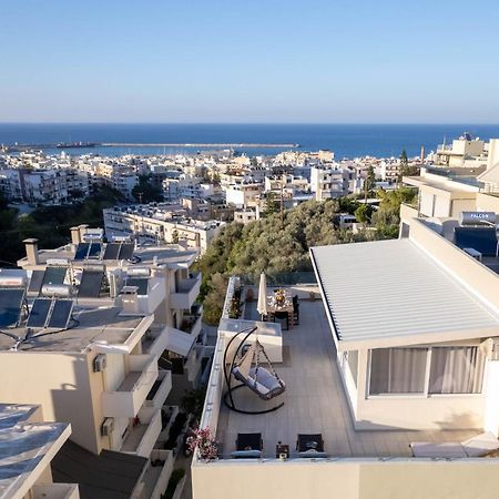 Helen Luxury Holiday House With Sea View Réthimno Kültér fotó