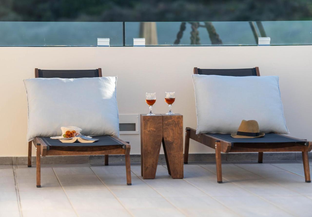 Helen Luxury Holiday House With Sea View Réthimno Kültér fotó