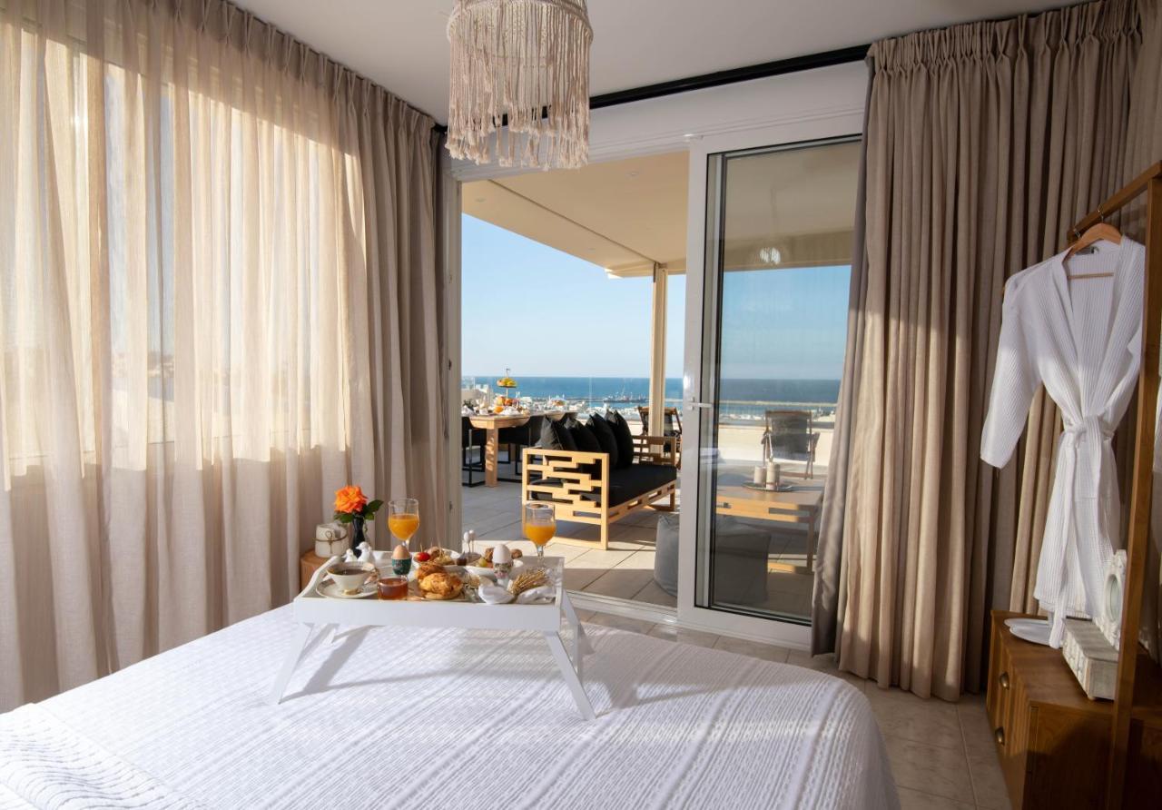 Helen Luxury Holiday House With Sea View Réthimno Kültér fotó