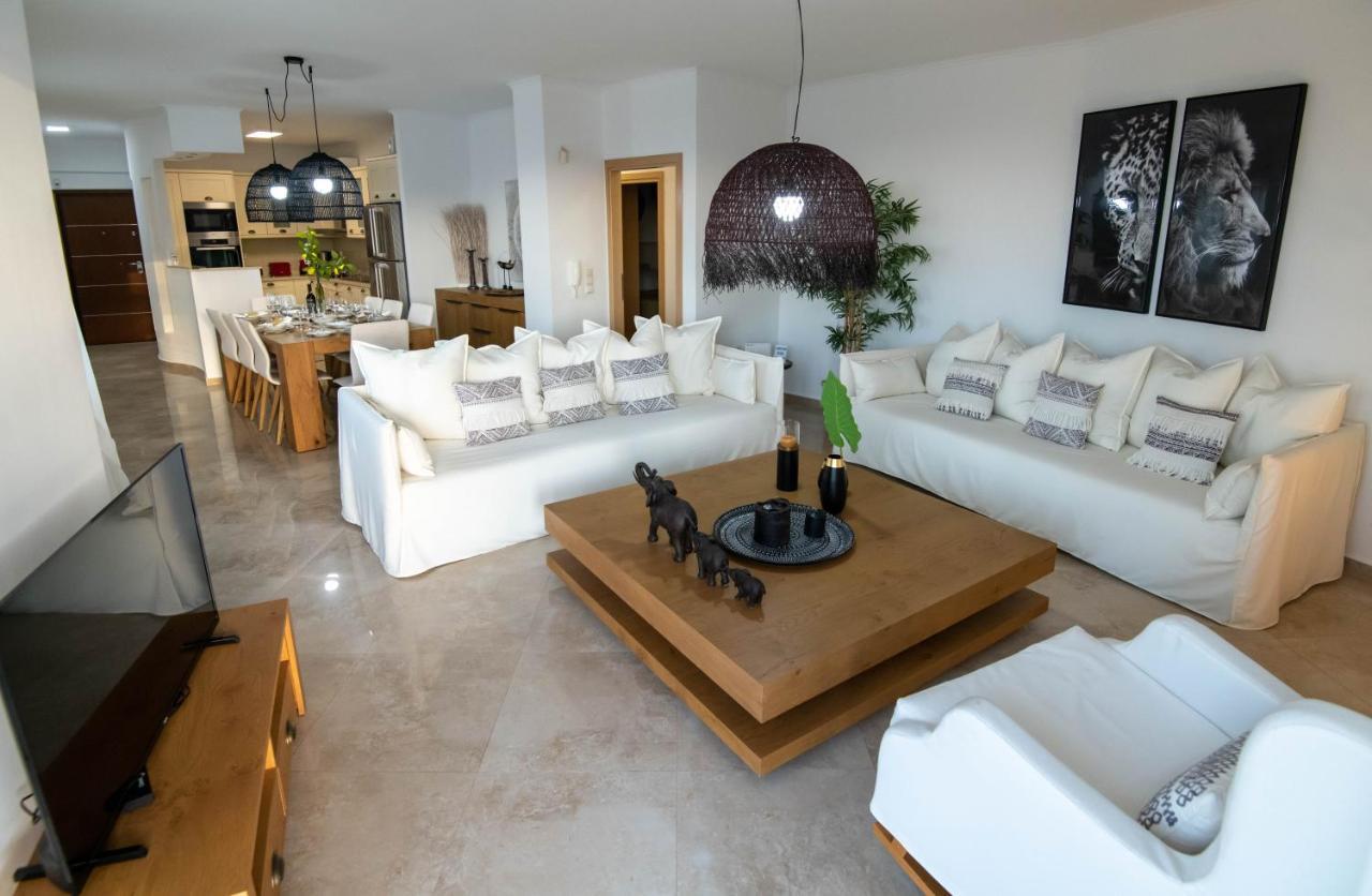 Helen Luxury Holiday House With Sea View Réthimno Kültér fotó